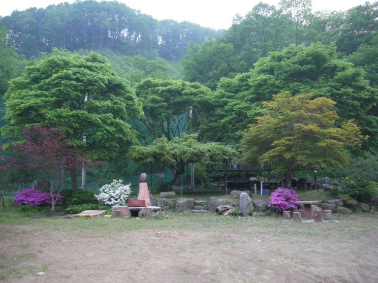 카페옆 취사장