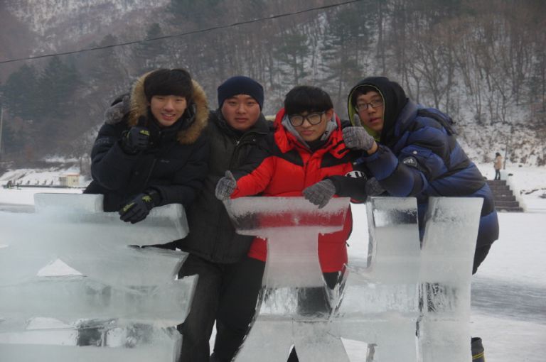 썰매장 스텝